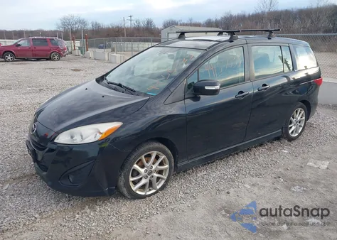 2014 Mazda Mazda5 Grand Touring z USA, uszkodzony, nr VIN JM1CW2DL9E0175625
